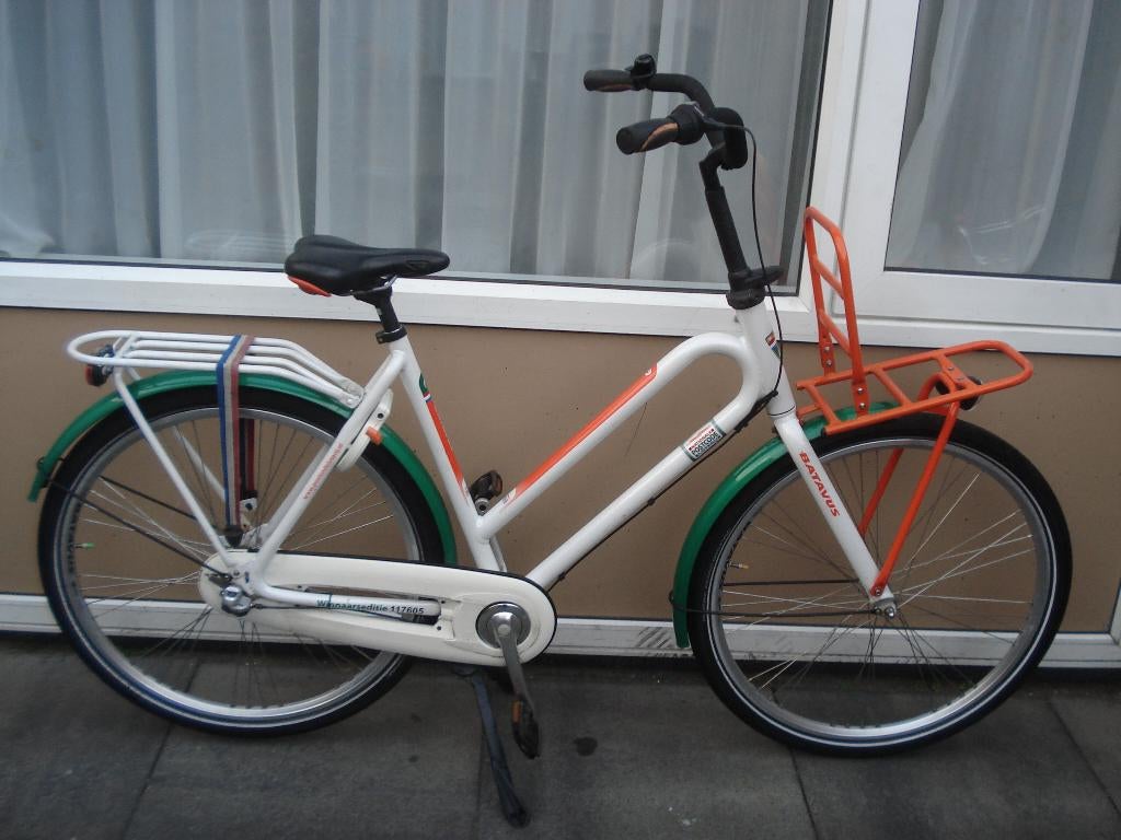 (ALS NIEUW)  Postcodeloterij fiets - BATAVUS 28 inch 3 vers., Fietsen en Brommers, Ophalen, Terugtraprem, Versnellingen, Batavus