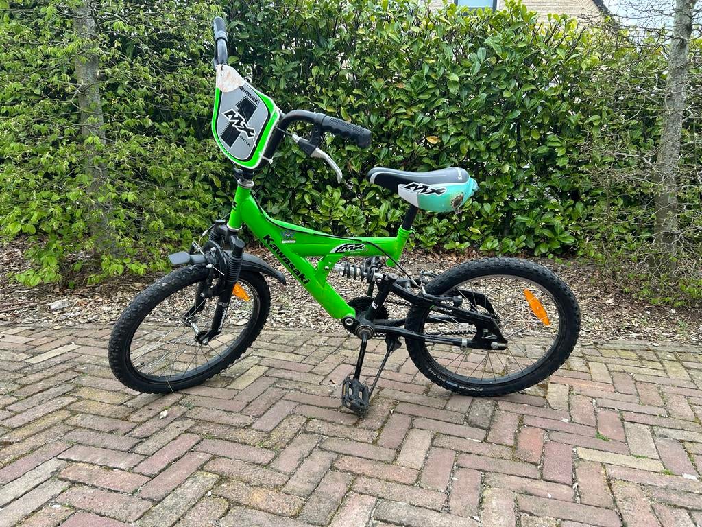 Kawasaki Crossfiets 20 inch met terugtraprem, Ophalen of Verzenden, Gebruikt, 20 tot 24 inch