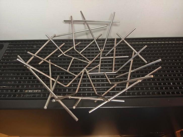 Alessi Blow Up Fratelli Campana vintage rvs fruitschaal 2004, Huis en Inrichting, Woonaccessoires | Schalen en Manden, Zo goed als nieuw