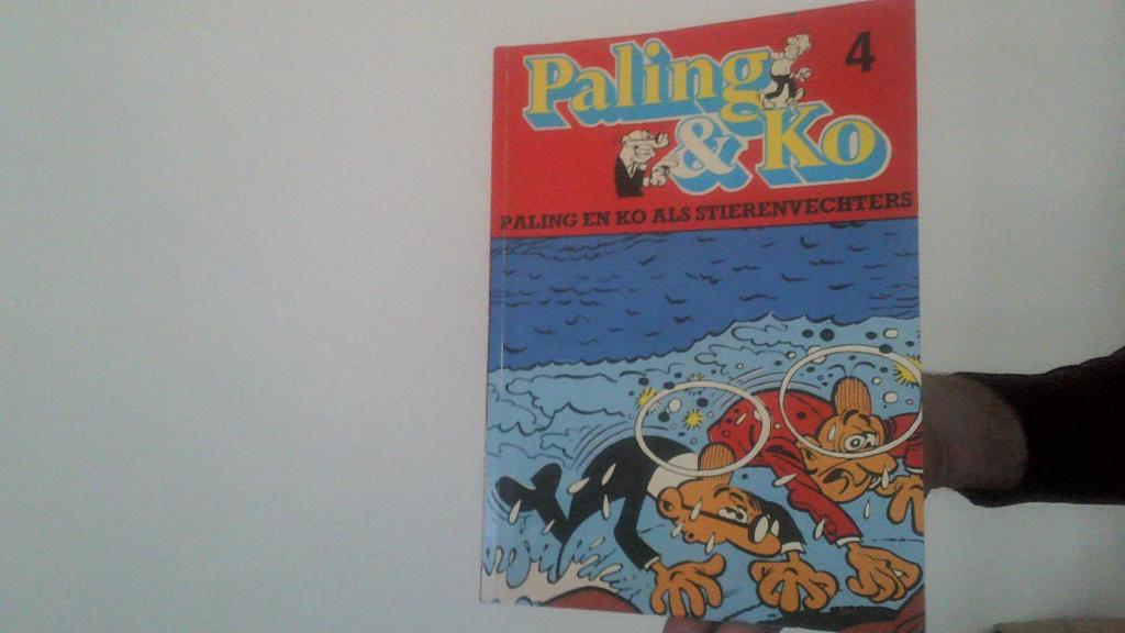 paling en ko nr 4 paling en ko als stierenvechter, Eén stripboek, Verzenden, Zo goed als nieuw