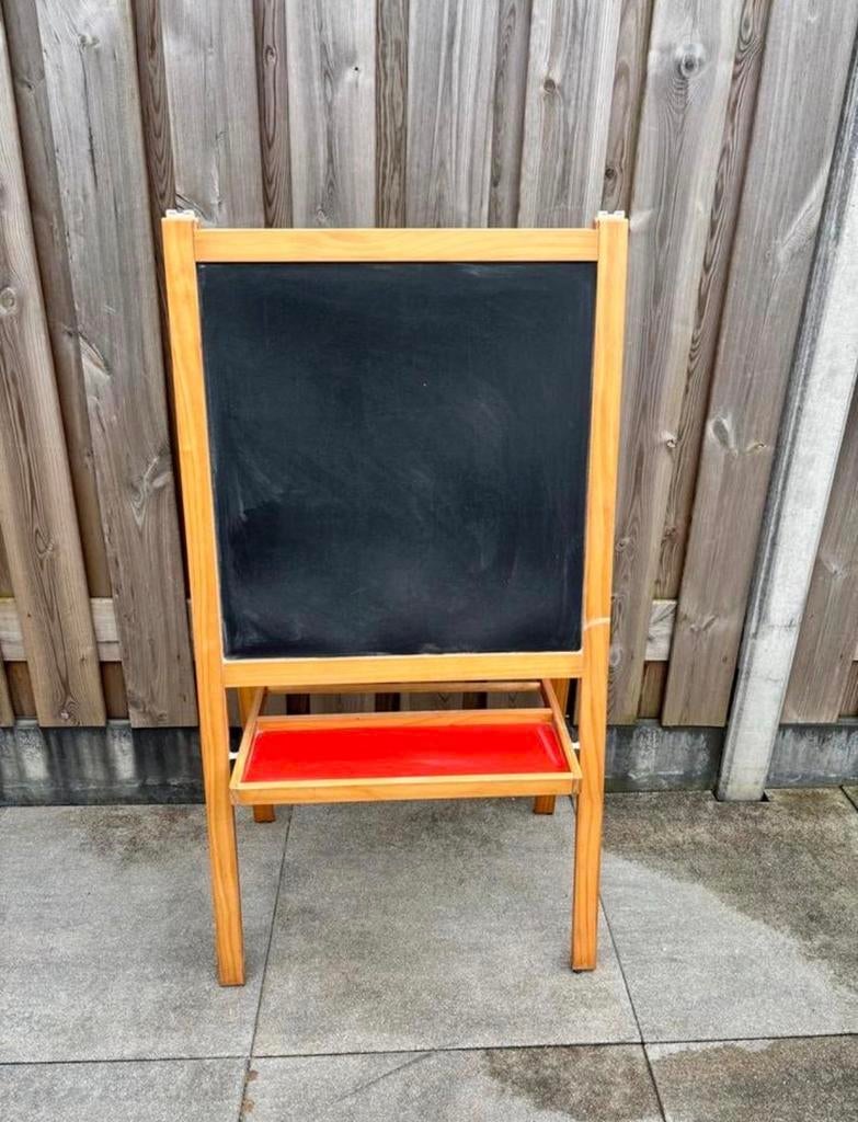 Kinder krijtbord /tekenbord met papierrol, Diversen, Schoolborden, Ophalen, Krijtbord