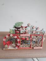 Miniatuur Japanse Tuin Diorama - Houten Bouwpakket, Hobby en Vrije tijd, Ophalen of Verzenden, Zo goed als nieuw, 1:50 tot 1:144