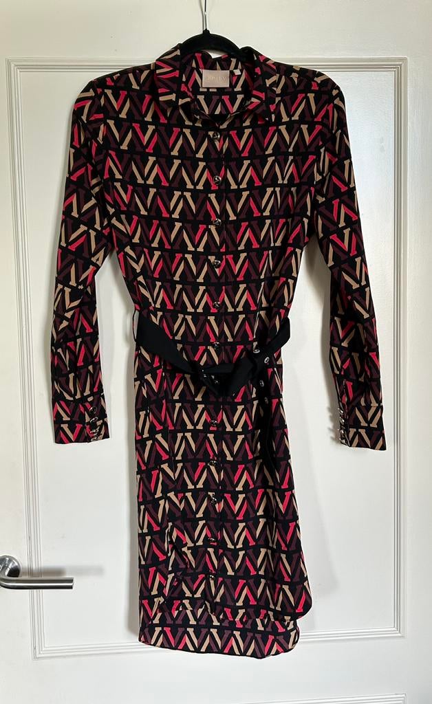 JoshV, Josh V multicolor V-print jurkje in maar S., Overige kleuren, Nieuw, Ophalen of Verzenden, Maat 36 (S)