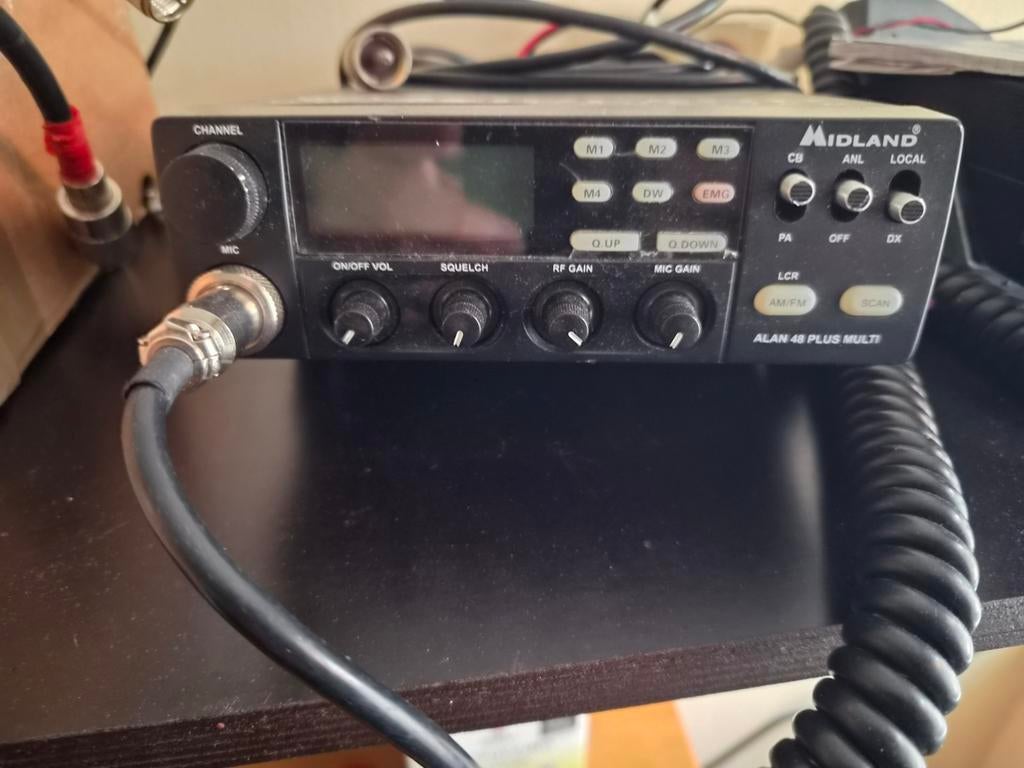 Midland Alan 48 Plus Multi CB-radio, Telecommunicatie, Zenders en Ontvangers, Ophalen of Verzenden