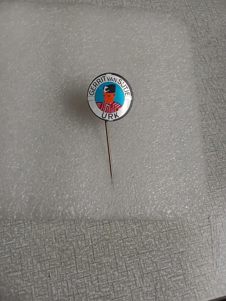 Speldje van Gerrit van Sijtje,  URK., Ophalen of Verzenden