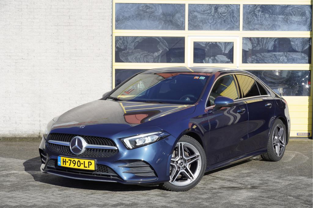 Mercedes-Benz A-Klasse 180 Automaat! Business Solution AMG B, 136 pk, Gebruikt, 4 cilinders, Blauw