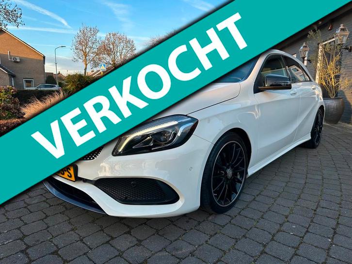 Mercedes-Benz A-klasse 180 AMG Night Edition, Xenon, NAP Org, Auto's, Mercedes-Benz, Bedrijf, Te koop, A-Klasse, ABS, Airbags