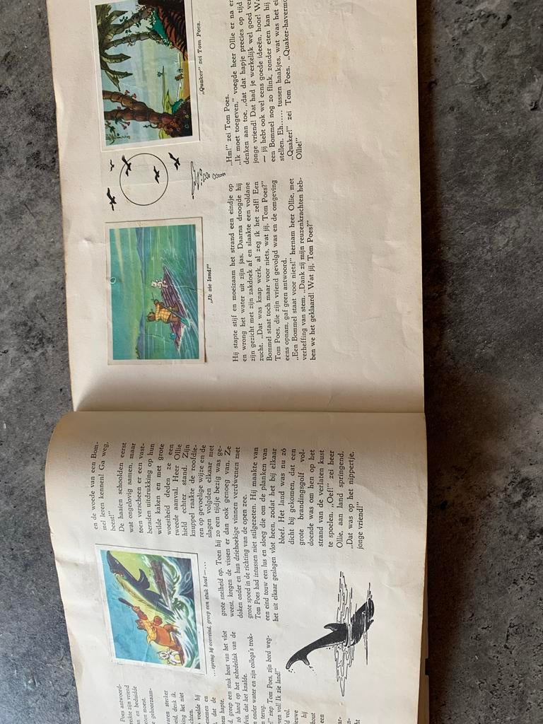 Tom Poes - Compleet met alle plaatjes, Eén stripboek, Ophalen of Verzenden, Gelezen
