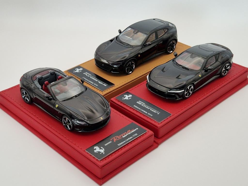 BBR 1:43 Calsito Deluxe Ferrari Purosangue Roma 12Cilindri, Ophalen of Verzenden, Auto, Overige merken