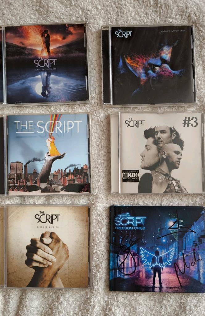 The script mix diverse CD set pop rock soft rock muziek, Cd's en Dvd's, Cd's | Dance en House, Zo goed als nieuw, Ophalen