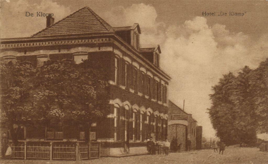 De Klomp - Hotel De Klomp - volk - ongelopen, Verzenden, Voor 1920, Ongelopen, Noord-Brabant