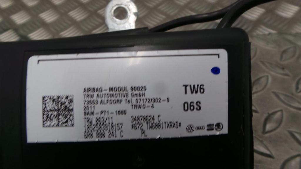 VOLKSWAGEN POLO 1.4 TSI GTI AIRBAG LINKS 2011, Ophalen of Verzenden, Gebruikt, Stiba lid