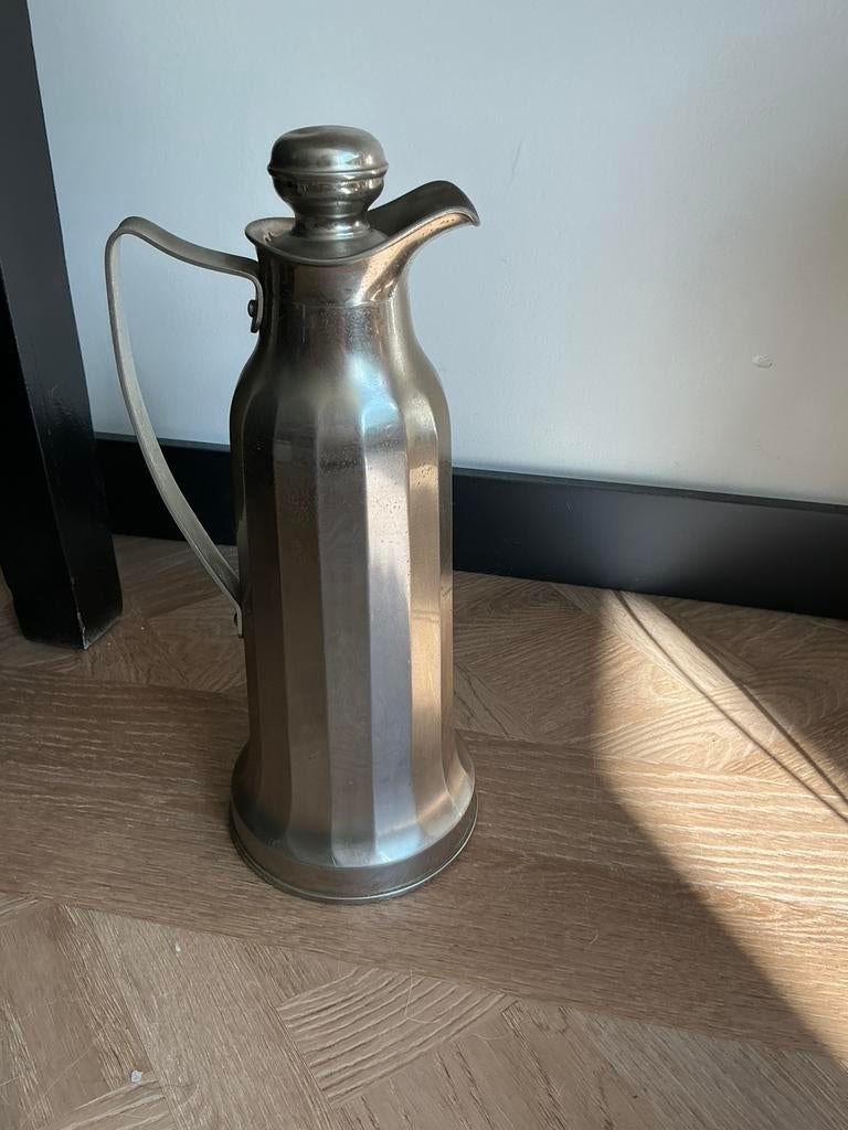 Antieke thermoskan met kurken stop, Antiek en Kunst, Ophalen