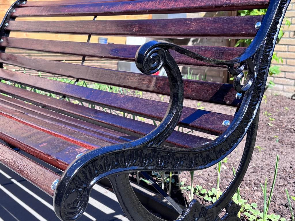 Gietijzeren Tuinbank, Tuin en Terras, Ophalen, Nieuw