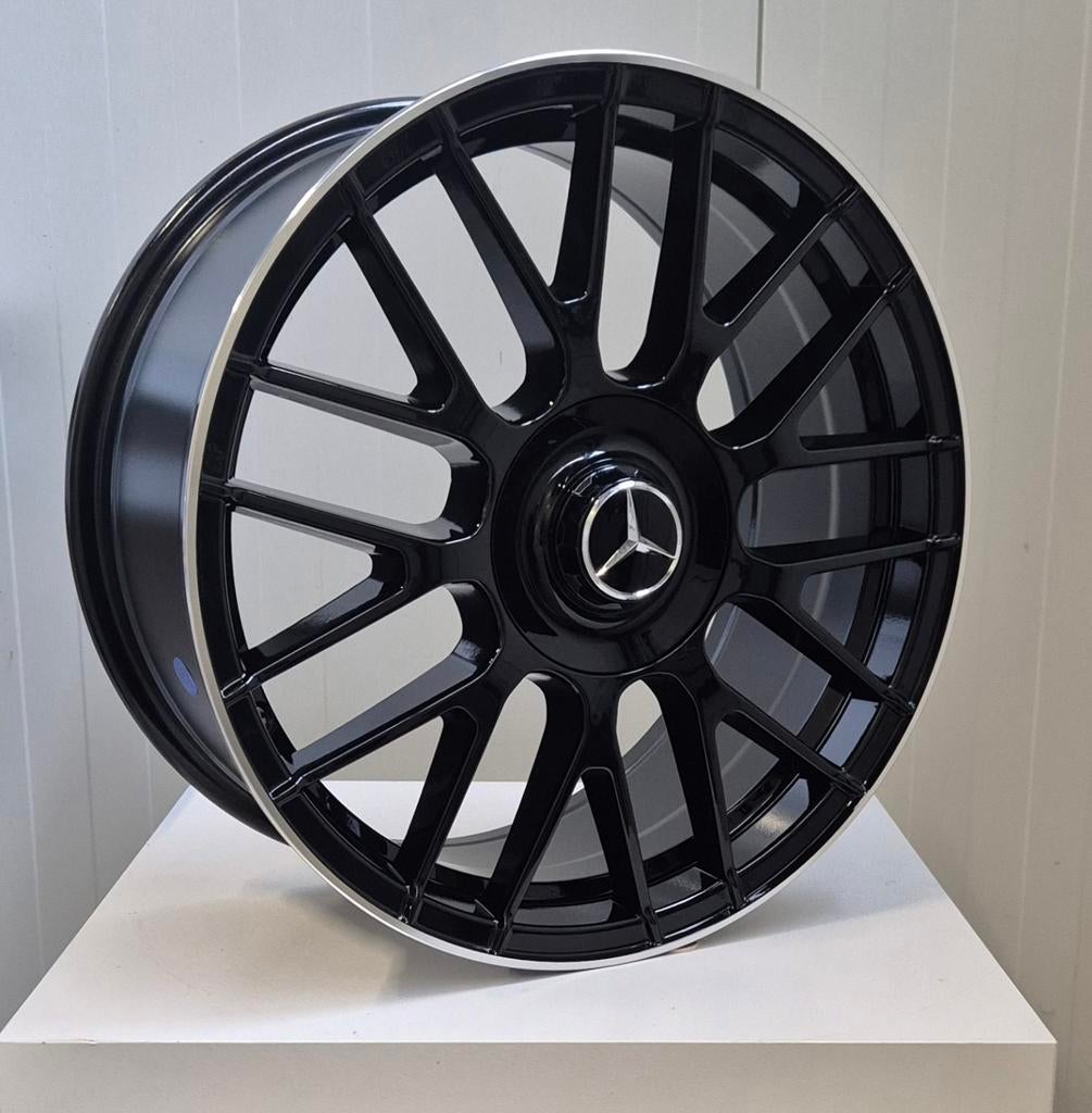 18 19 inch Mercedes AMG-Look Velgen 5x112 C-Klasse, Auto-onderdelen, Banden en Velgen, 19 inch, Velg(en), Nieuw, Personenwagen