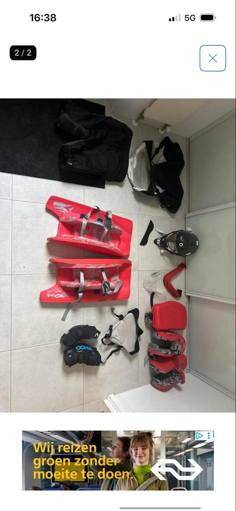 Obo keeperspak, Sport en Fitness, Hockey, Ophalen of Verzenden, Zo goed als nieuw