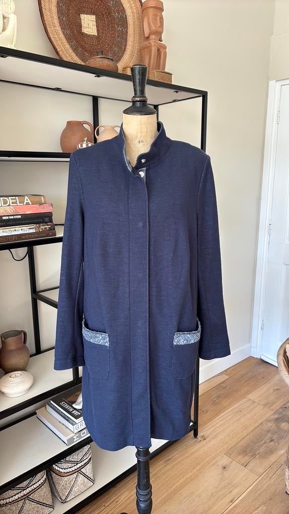 AIRFIELD stretch vest jas D 44 nieuwstaat jeansblauw, Kleding | Dames, Jasjes, Kostuums en Pakken, Ophalen of Verzenden, Zo goed als nieuw