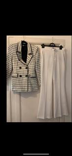 Zara Broekpak Maat 36 (S) - Zwart/Wit Pied-de-poule, Kostuum of Pak, Zwart, Ophalen of Verzenden, Maat 36 (S)