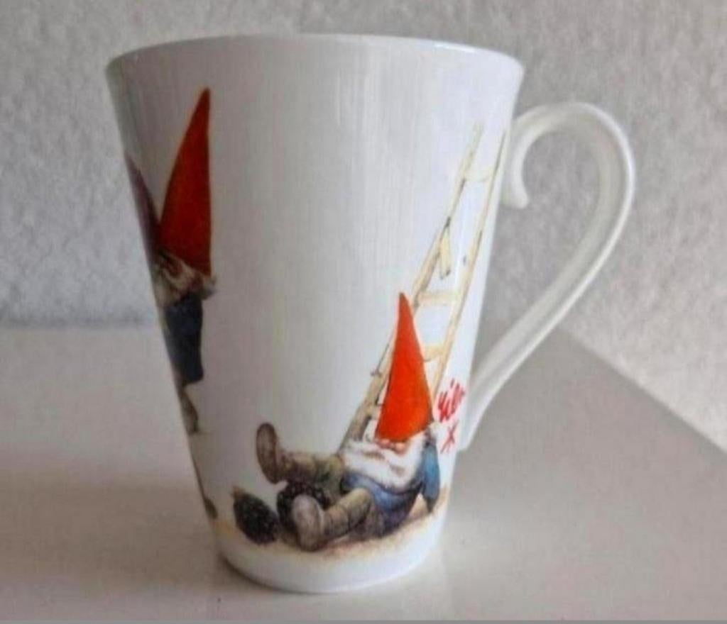 Beker David de Kabouter, Ophalen of Verzenden, Zo goed als nieuw, Overige stijlen, Kop(pen) en/of Schotel(s)