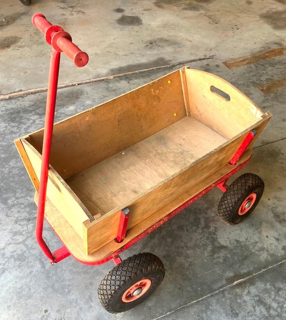 Bolderkar /bolderwagen., Ophalen, Gebruikt