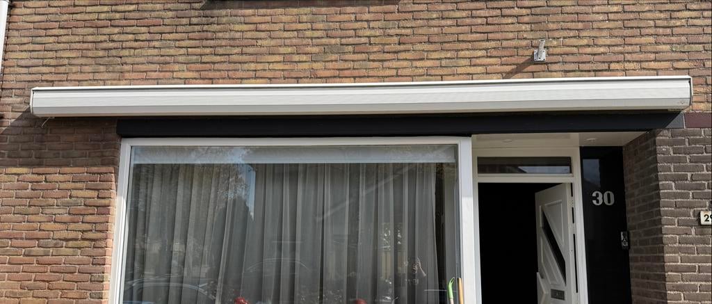 Zonnescherm Den Helder 4,80m, Ophalen, Gebruikt, 450 cm of meer, 150 tot 300 cm