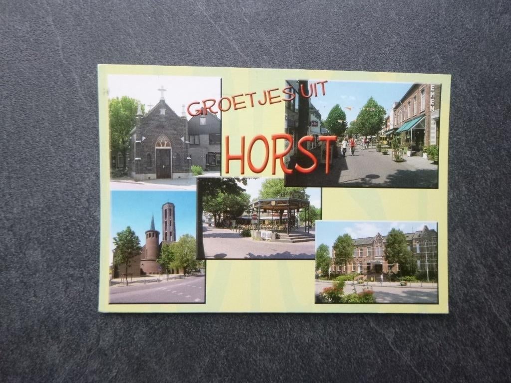 Horst, groeten uit, Verzamelen, Verzenden, 1980 tot heden, Gelopen, Noord-Brabant
