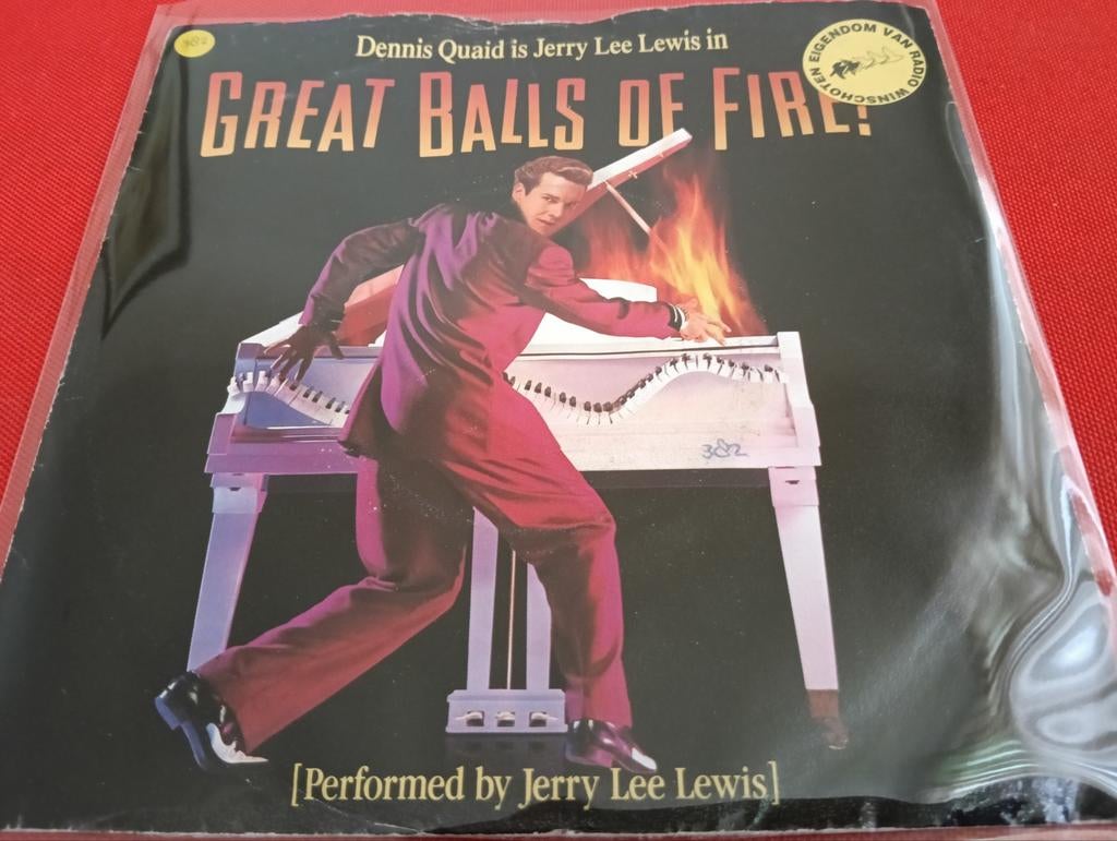 JERRY LEE LEWIS re1957 POLYDOR LABEL ROCK & ROLL, Cd's en Dvd's, Verzenden, Zo goed als nieuw, Pop