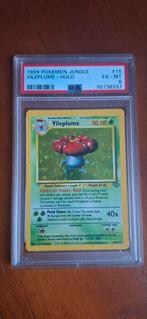 PSA Kaarten: Gyrados Base Set 2 & Vileplume Jungle, Verzenden, Zo goed als nieuw, Losse kaart, Foil