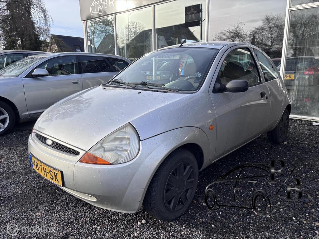 Ford Ka 1.3 Futura AIRCO NL-AUTO INRUILKOOPJE!, Auto's, Voorwielaandrijving, 1299 cc, Stof, Gebruikt
