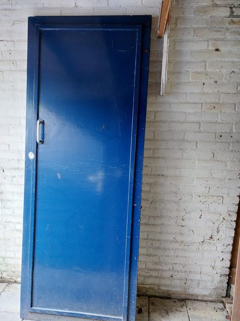 Poort deur, Tuin en Terras, Ophalen, Gebruikt, 200 cm of meer, Minder dan 100 cm