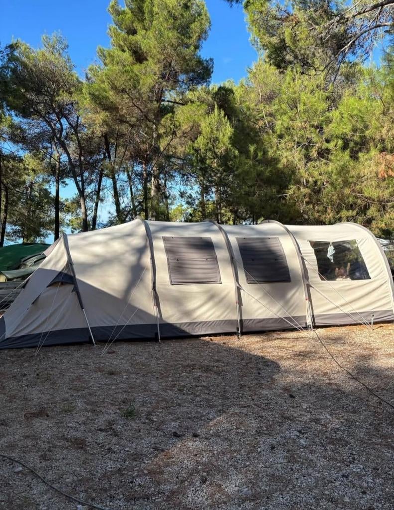 Basecamp Ambato V Deluxe - 5 pers tunneltent, Ophalen of Verzenden, Gebruikt, Tot en met 4