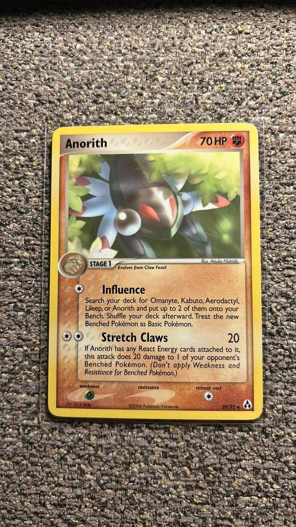 Anorith (29/92) - EX Legend Maker - Pokémon, Ophalen, Zo goed als nieuw