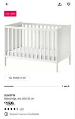 Ikea Sundvik babybedje inclusief matras, Ophalen, Zo goed als nieuw, Ledikant