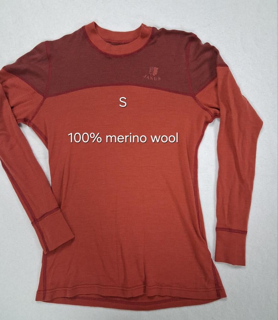 Merino Woll 'Janus' Thermo Top voor Dames (S-M), Kleding | Dames, Ophalen of Verzenden, Zo goed als nieuw, Korte mouw