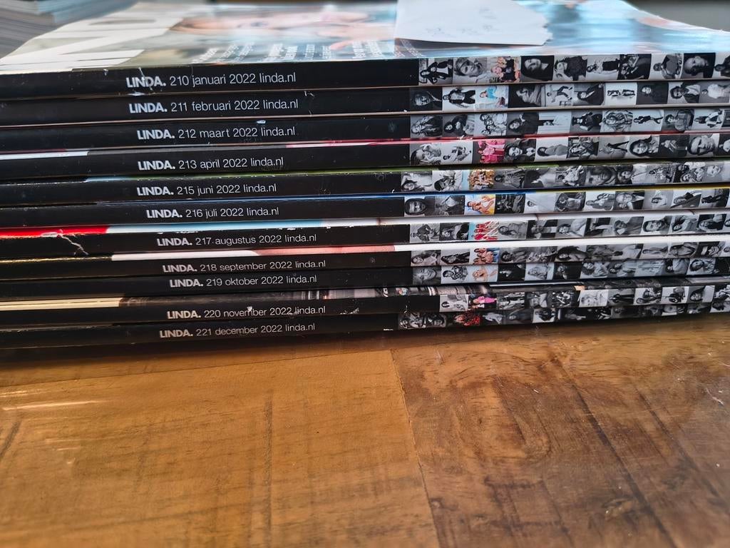 LINDA. Magazine Jaargang 2022 (11 nummers), Boeken, Ophalen of Verzenden, Gelezen, Damesbladen
