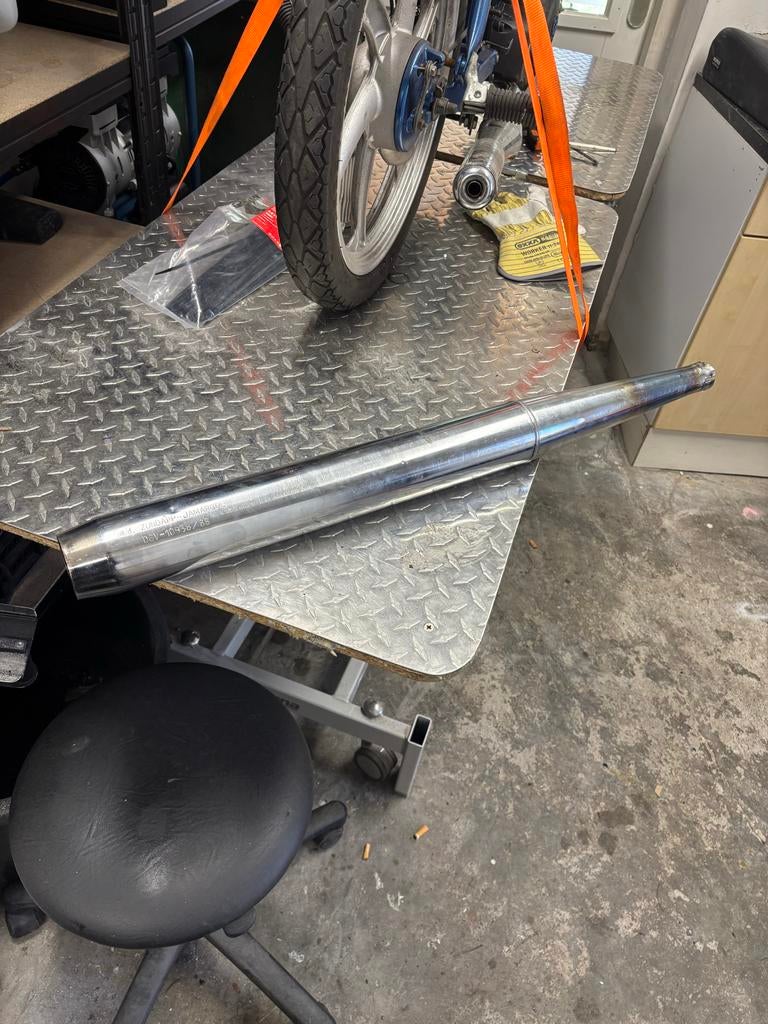 Originele JAMARCOL ZUNDAPP uitlaat  32mm - DGV-10938/88, Ophalen of Verzenden, Zo goed als nieuw, Uitlaat