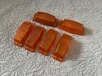 Vrachtwagen lampen kapjes oranje 6x / dubbel brander, Ophalen of Verzenden, Gebruikt