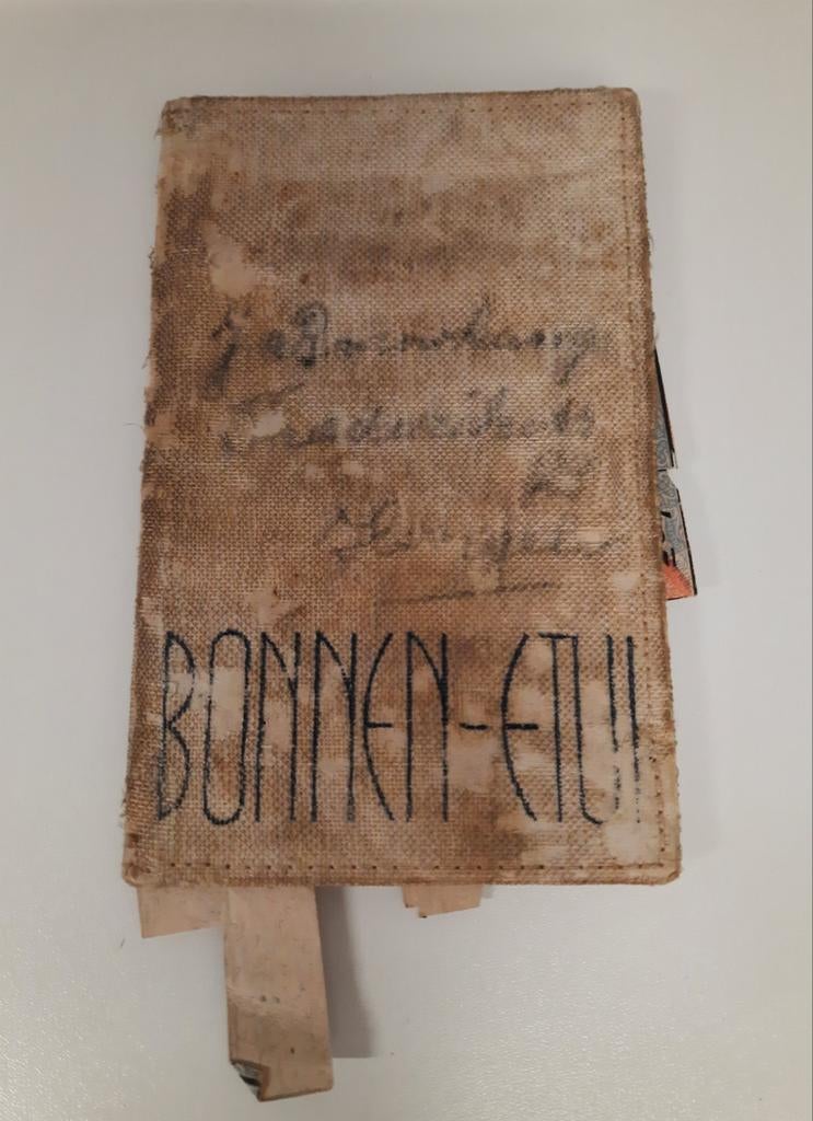 Zeldzaam Bonnenboekje uit de Oorlogstijd - Authentiek, Ophalen of Verzenden, Overige soorten, Nederland, Boek of Tijdschrift