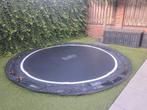 Salta royal baseground inground trampoline 3.66m nieuw doek!, Ophalen, Gebruikt