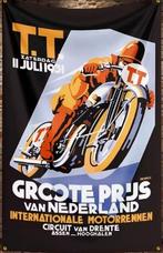 TT BANNER 60X90 CM ASSEN DRENTE MET BEVESTIGGINGS OGEN !!!, Ophalen of Verzenden, Nieuw