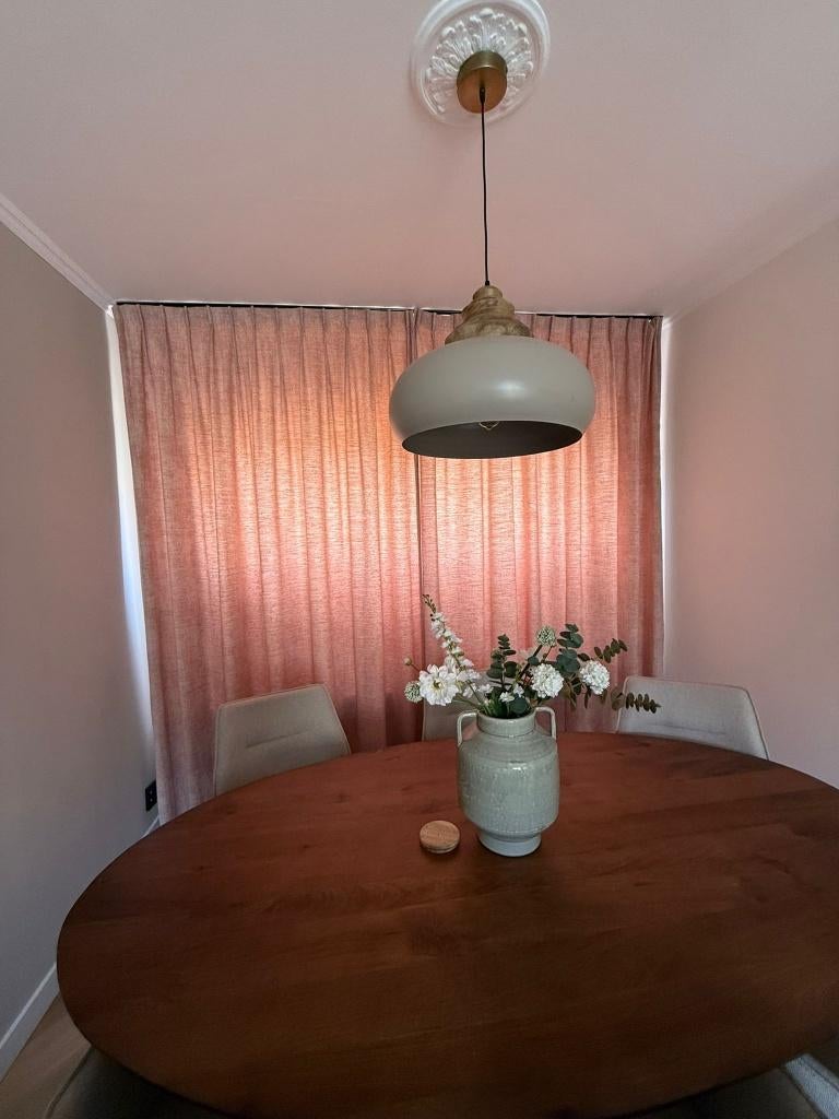 Gordijnen, Huis en Inrichting, Stoffering | Gordijnen en Lamellen, Zo goed als nieuw, 200 cm of meer, 200 cm of meer, Overige kleuren