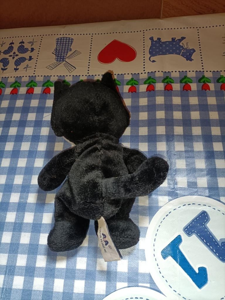 Oude Felix de kat knuffel Felix the Cat uit 1996, Ophalen of Verzenden, Zo goed als nieuw, Overige typen