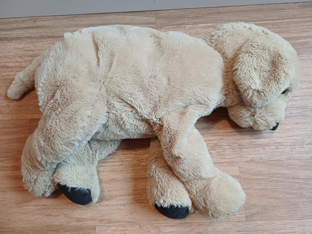 Ikea hond bruin lichtbruin golden retriever gosig 40 cm, Kinderen en Baby's, Speelgoed | Knuffels en Pluche, Ophalen of Verzenden