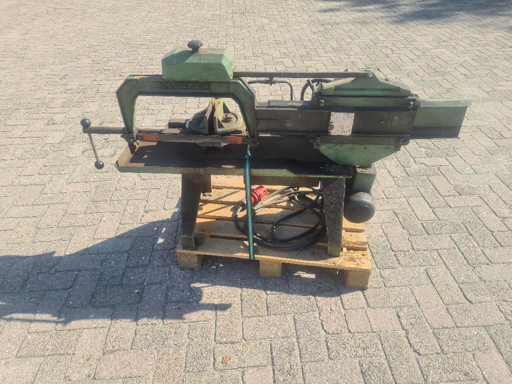 Bewo zaagmachine Volt 380, Ophalen, 70 mm of meer, Zo goed als nieuw, Lintzaag