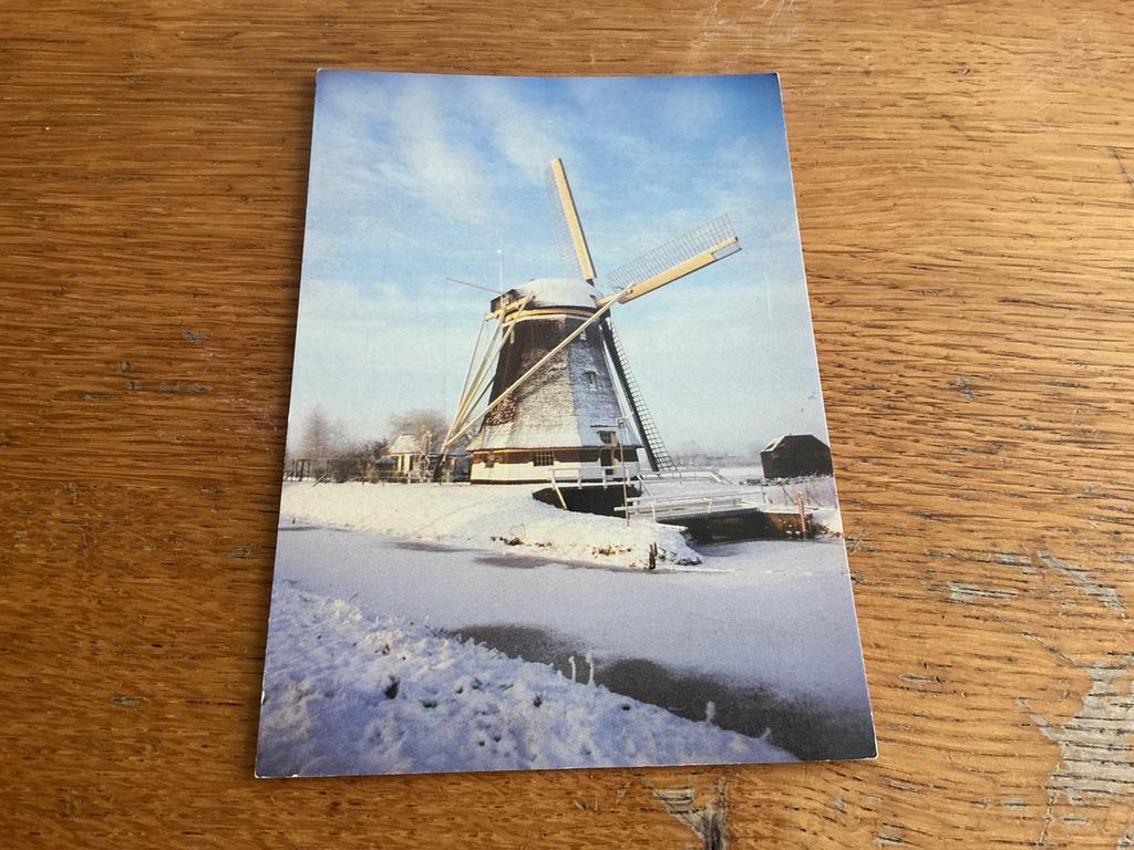 1033 molen Oud-Zuilen gemeente Maarssen Polder Westbroek, Verzamelen, Ansichtkaarten | Nederland, Ophalen of Verzenden