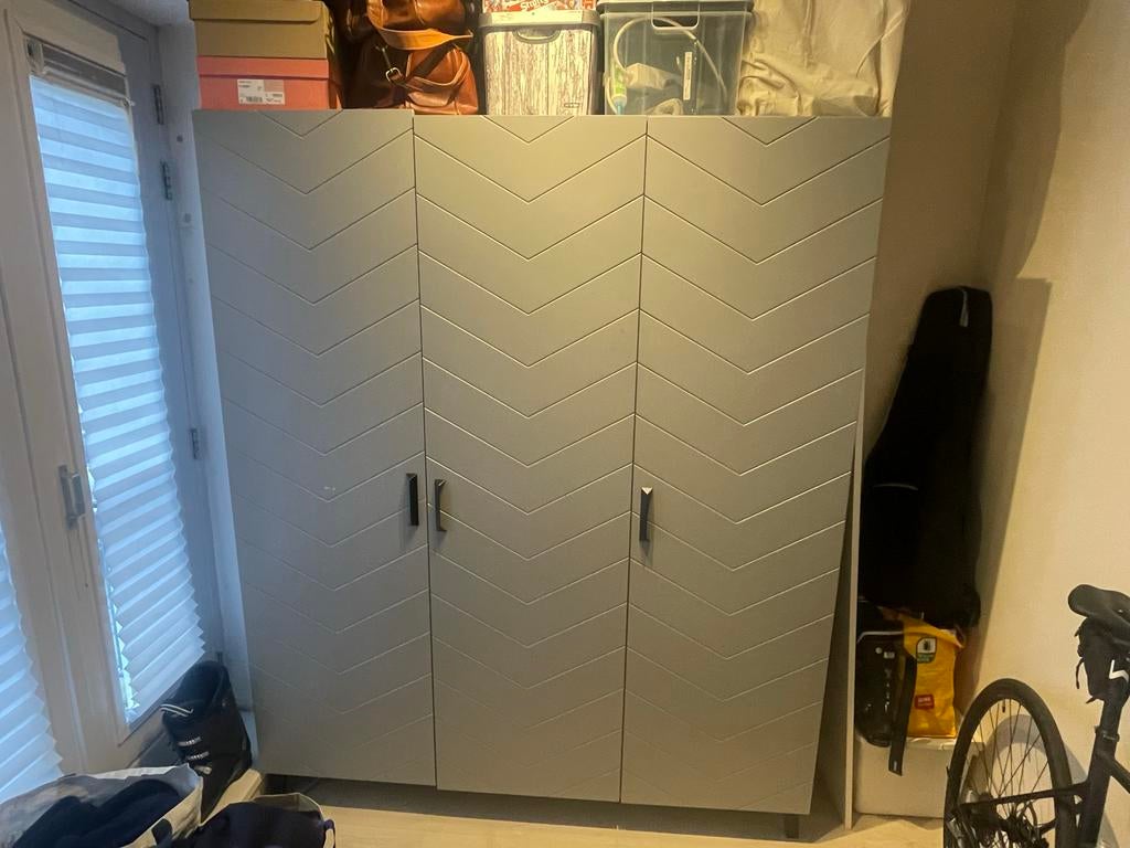 Nous Living Silk Kledingkast met schade - gratis af te halen, Ophalen, Gebruikt, 100 tot 150 cm, 200 cm of meer