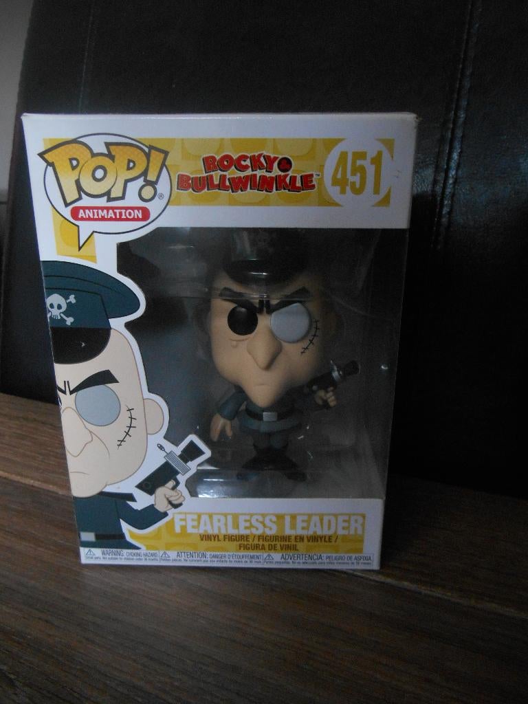 Funko pop 451 Fearless Leader van Rocky & Bullwinkle serie, Ophalen of Verzenden, Nieuw