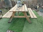 Picknick tafel, Tuin en Terras, Picknicktafels, Ophalen of Verzenden, Rechthoekig, Hout