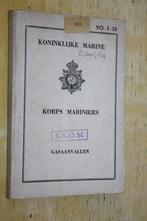 Koninklijke Marine Korps Mariniers Gasaanvallen, Ophalen of Verzenden, Landmacht, Nederland, Embleem of Badge