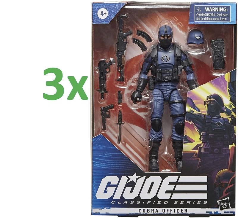 3x Gi Joe Classified Cobra Officer, Ophalen of Verzenden, Nieuw